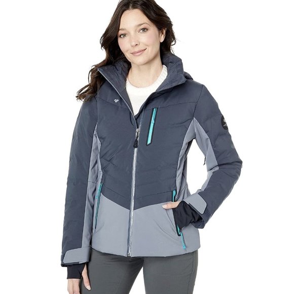 obermeyer women's cosima down hybrid jacket